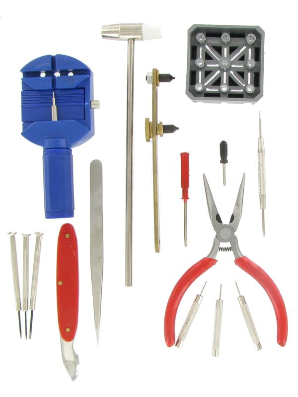 Watch repair tool kit